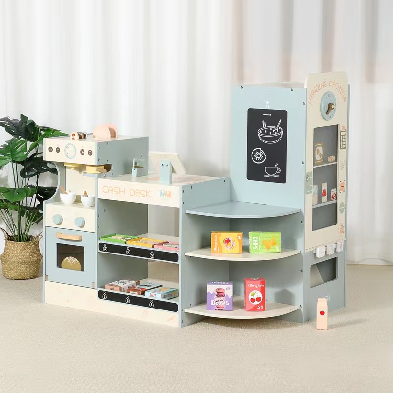 Kids Wooden Grocery Store Play - Kids Toys Stores recension och pris