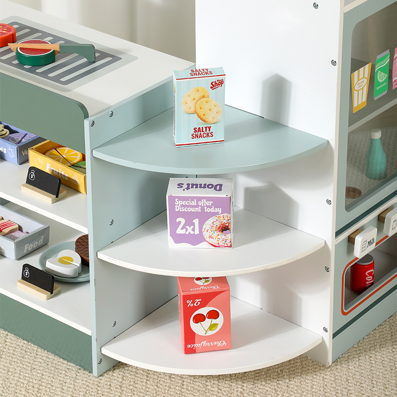 Kids Wooden Grocery Store Play - Kids Toys Stores recension och pris