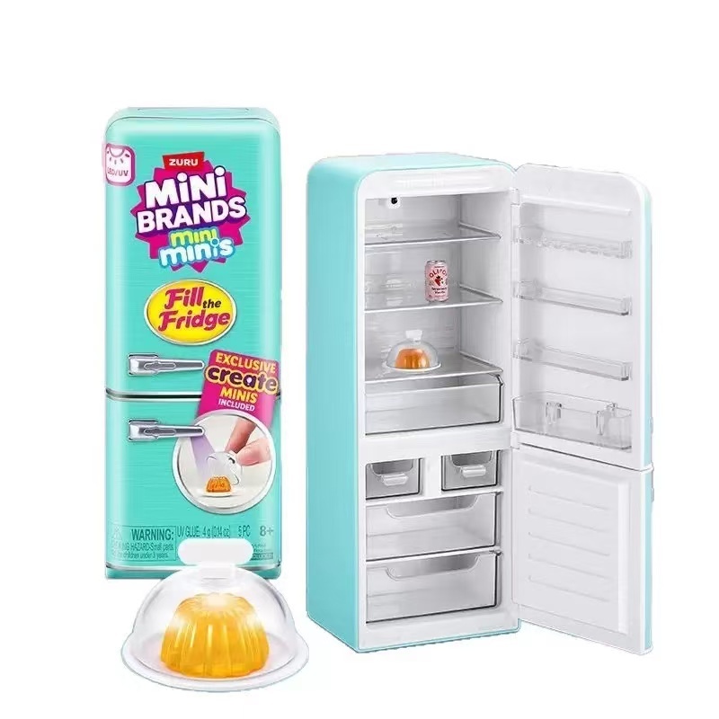 HOT Led Light Up Mini Refriger - Play Kitchen Set recension och pris