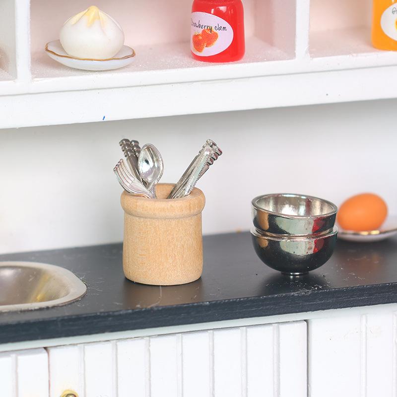 Miniature Kitchen Utensils Set - Play Kitchen Set recension och pris