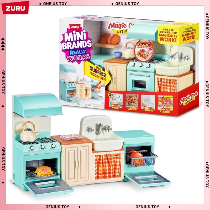 Zuru Mini Brands Magic Cook Ki - Play Kitchen Set recension och pris