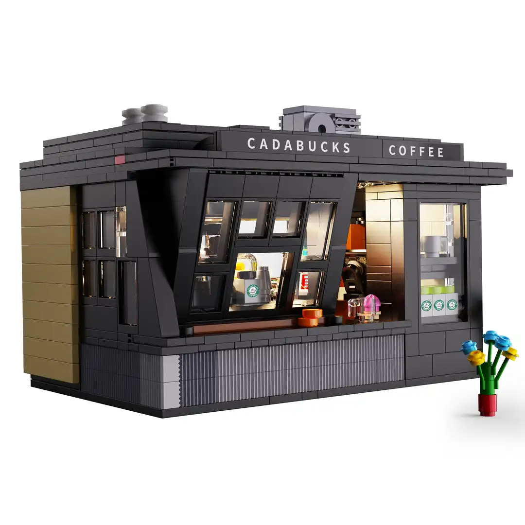 City 768Pcs Coffee Shop House  - Kids Toys Stores recension och pris