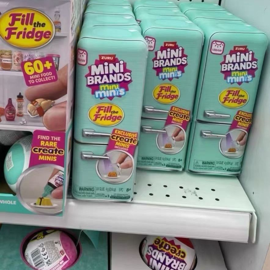Led Light Up Mini Refrigerator - Play Kitchen Set recension och pris