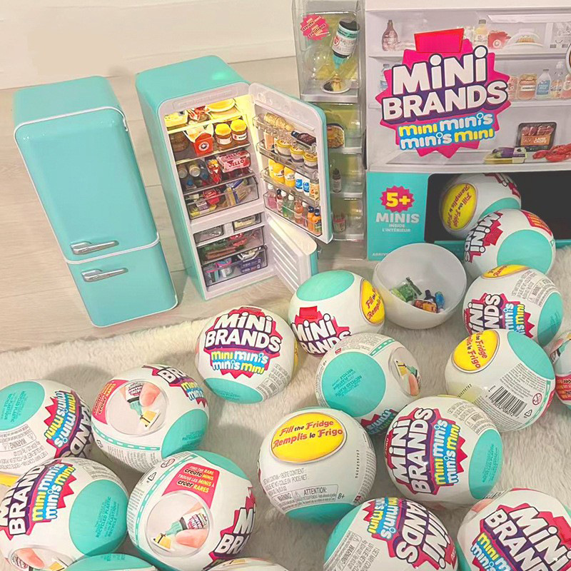 Led Light Up Mini Refrigerator - Play Kitchen Set recension och pris