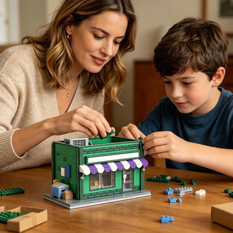 Building Blocks MOC Modular Mi - Kids Toys Stores recension och pris