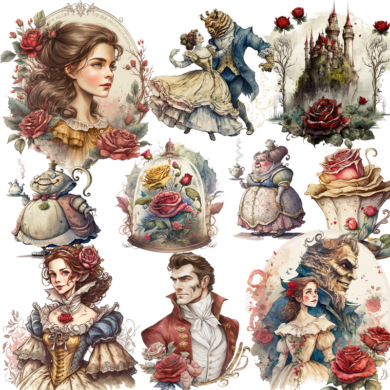 Fairy tale girl store Stickers - Kids Toys Stores recension och pris