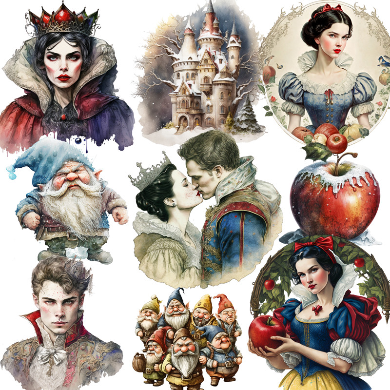 Fairy tale girl store Stickers - Kids Toys Stores recension och pris