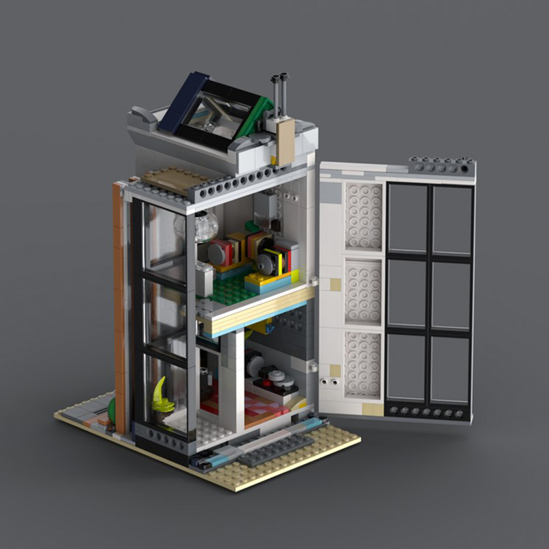 868 PCS House Street Vinyl Sto - Kids Toys Stores recension och pris