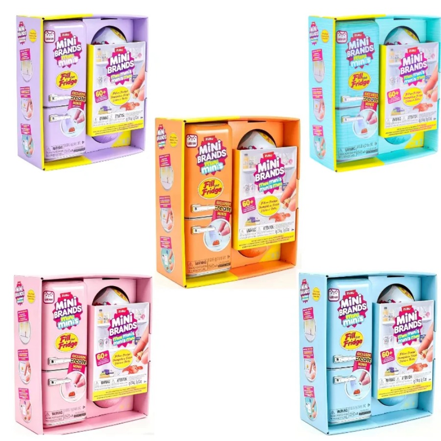 ZURU 5 Surprise Mini Fridge Ba - Play Kitchen Set recension och pris